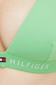 Plavková podprsenka Tommy Hilfiger zelená UW0UW04109.PPYX