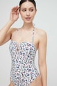 Одяг Суцільний купальник Tommy Hilfiger UW0UW04531.PPYX білий