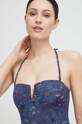 Ρούχα Ολόσωμο μαγιό Tommy Hilfiger UW0UW04531.PPYX σκούρο μπλε