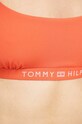 Tommy Hilfiger biustonosz kąpielowy pomarańczowy UW0UW04533.PPYX