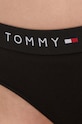 Tanga Tommy Hilfiger černá UW0UW04146.PPYX