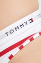 Στρινγκ Tommy Hilfiger  Υλικό 1: 53% Βαμβάκι, 35% Modal, 12% Σπαντέξ Υλικό 2: 70% Πολυαμίδη, 18% Πολυεστέρας, 12% Σπαντέξ Ένθετο: 100% Βαμβάκι