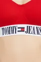 czerwony Tommy Jeans biustonosz