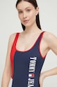 Odzież Tommy Jeans jednoczęściowy strój kąpielowy UW0UW04095.PPYX granatowy