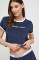 Tommy Jeans t-shirt plażowy granatowy UW0UW04100.PPYX