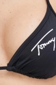 fekete Tommy Jeans bikini felső