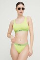 Ρούχα Bikini top Tommy Jeans UW0UW04490.PPYX πράσινο