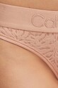 Calvin Klein Underwear stringi beżowy 000QF7287E.PPYX