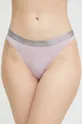 μωβ Στρινγκ Calvin Klein Underwear Γυναικεία