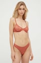 Odzież Calvin Klein Underwear stringi 000QF6878E.PPYX pomarańczowy