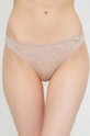 beżowy Calvin Klein Underwear stringi Damski