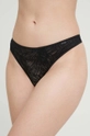 czarny Calvin Klein Underwear stringi Damski