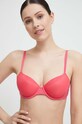 Σουτιέν Calvin Klein Underwear πλεκτό ύφασμα ροζ 000QF6068E.PPYX