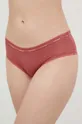 μπορντό Σλιπ Calvin Klein Underwear Γυναικεία