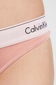 Odzież Calvin Klein Underwear stringi 000QF7208E.PPYX pomarańczowy