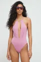 roza Jednodijelni kupaći kostim Max Mara Beachwear Ženski