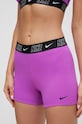 Nike szorty kąpielowe Logo Tape dół fioletowy NESSD187