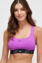 μωβ Bikini top Nike Logo Tape Γυναικεία