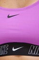 Nike biustonosz kąpielowy Logo Tape NESSD188 fioletowy