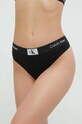 Calvin Klein Underwear tanga tanga negru 000QF7221E.PPYX