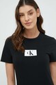 Calvin Klein Underwear koszula nocna czarny 000QS6944E.PPYX