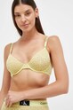 Σουτιέν Calvin Klein Underwear πλεκτό ύφασμα πράσινο 000QF7173E.PPYX