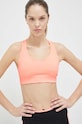 Odzież New Balance biustonosz sportowy NB Fuel WB11044GAE pomarańczowy