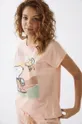 women'secret pamut pizsama Snoopy többszínű