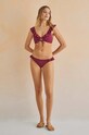 women'secret bikini felső FOLK SUNSET burgundia 6485411