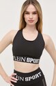 PLEIN SPORT biustonosz czarny PACC.WJU0023.STE003N