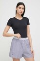 Polo Ralph Lauren t-shirt piżamowy dzianina czarny 4P3005