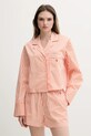 Хлопковая пижама Polo Ralph Lauren хлопок оранжевый 4P8010