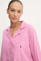 Bavlněné pyžamo Polo Ralph Lauren 4P8010 růžová