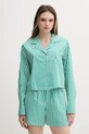 Polo Ralph Lauren pijamale de bumbac verde 4P8010