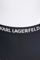 білий Суцільний купальник Karl Lagerfeld