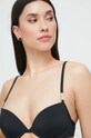 Горнище на бански Calvin Klein Underwear черен KW0KW02278.PPYX