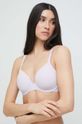 Dkny biustonosz dzianina fioletowy DK7745