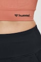 Hummel biustonosz sportowy hmlTIF SEAMLESS SPORTS TOP 210490 pomarańczowy