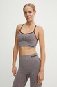 Hummel sportmelltartó jógázáshoz barna 219063