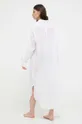 Polo Ralph Lauren sukienka z domieszką lnu biały