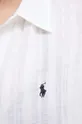 Šaty s prímesou ľanu Polo Ralph Lauren