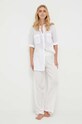 Lauren Ralph Lauren pantaloni de plaja 20151090 alb SS25