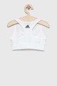 Adidas sutien fete G LIN CR IB1666 alb SS23