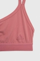 adidas gyerek sport melltartó G YOGA  Jelentős anyag: 75% Újrahasznosított poliészter, 25% spandex Bélés: 92% Újrahasznosított poliészter, 8% spandex Ragasztószalag: 72% Újrahasznosított poliamid, 16% spandex, 12% poliamid