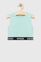 Guess top dziecięcy z elastanem turkusowy J2YI34.KABR0.PPYX