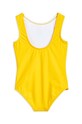 Суцільний дитячий купальник Mini Rodini 2328010123 жовтий SS23