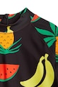 Dziewczynka Mini Rodini longsleeve kąpielowy dziecięcy 2328010816 brązowy