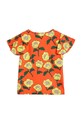 Mini Rodini t-shirt kąpielowy dziecięcy 2328010926 pomarańczowy SS23