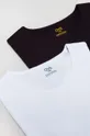 Παιδικό μπλουζάκι πιτζάμας OVS 2-pack μαύρο