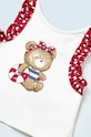 Fete Mayoral Newborn costum de baie din două piese pentru bebelusi 1692.2S.NEWBORN rosu